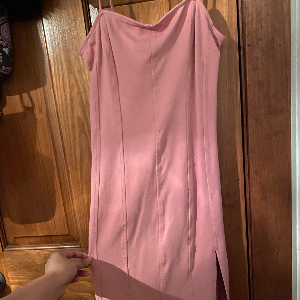 Pink dress
